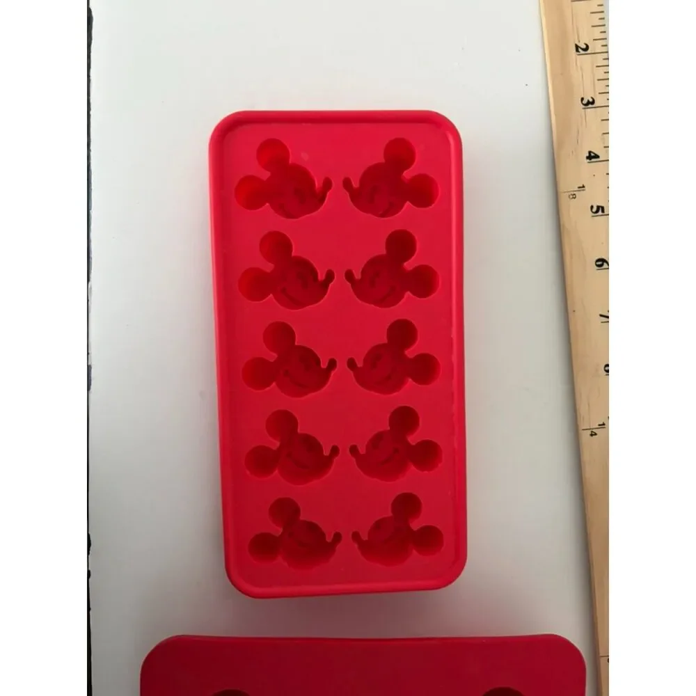 2 Disney rubber molds for cake pops etc..